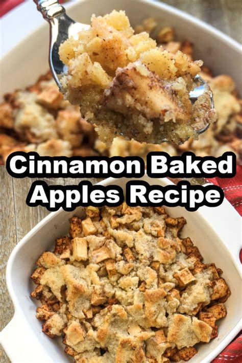 Once they are soft, cook for. Cinnamon Baked Apples Recipe | Our WabiSabi Life