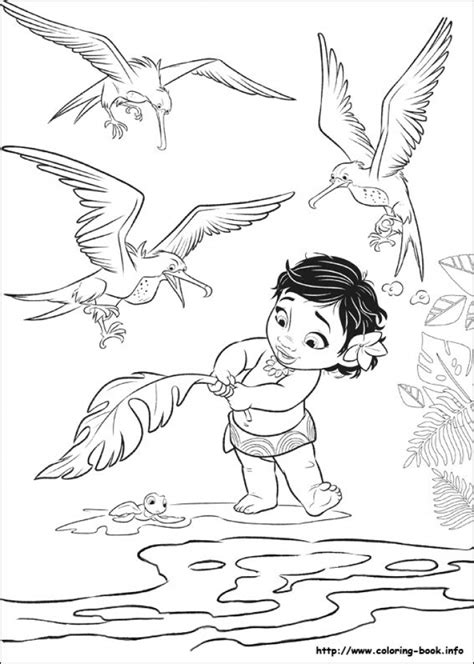 Our family can't get enough! Get This Free Printable Disney Moana Coloring Pages MN58C