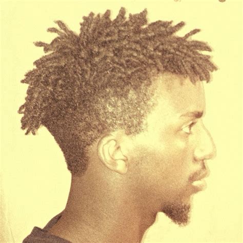 Drop fade has the hair length dropped behind the ears and back. High top fade with dread locks Of coarse (11 months) # ...