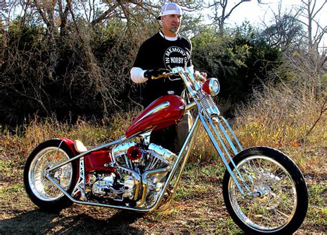 Jesse james of west coast choppers and monster garage hammers a sheet of aluminum into submission and gas welds it into a chopper gas tank. DC RIDERS: Jesse James builds again!