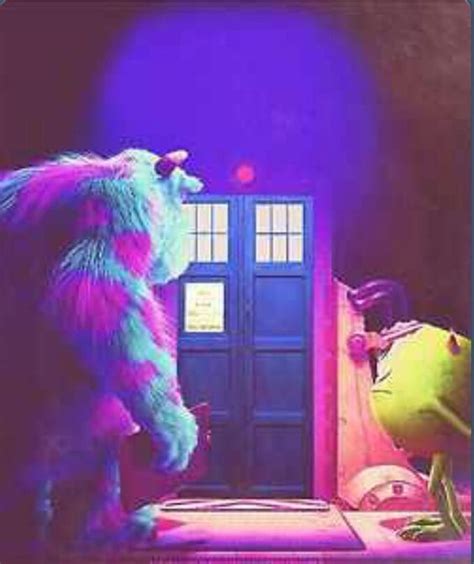 Monsters Inc And Doctor Who Crossover Crossover Pinterest