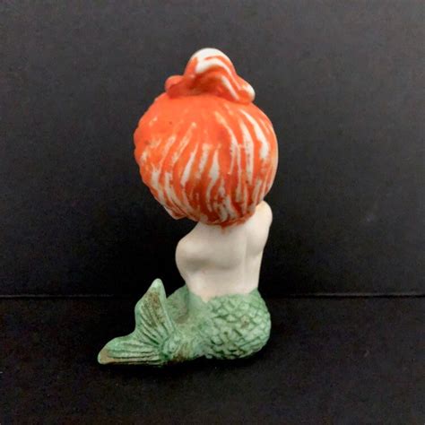 Kenmar Vintage Mermaid Figurine With Ariel Do Figurines Mermaids Retro