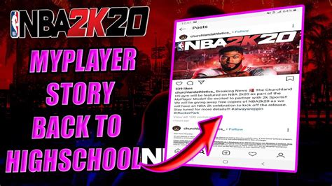 Nba 2k20 News Nba 2k20 Myplayer Story Mode Going Through High School