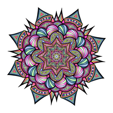 60 Mandalas to Color - Mandala Moods - PDF Coloring Book - Paper, Ink
