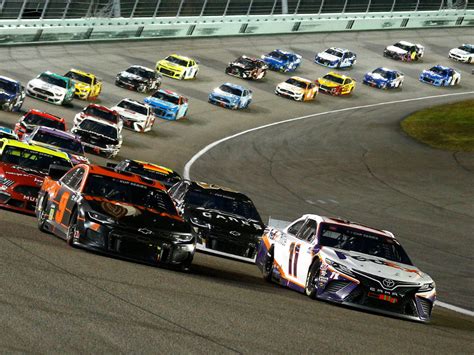 It's 90 degrees at the track today and it's likely to get hotter for. Hamlin holds off Elliott for Cup victory at Homestead ...