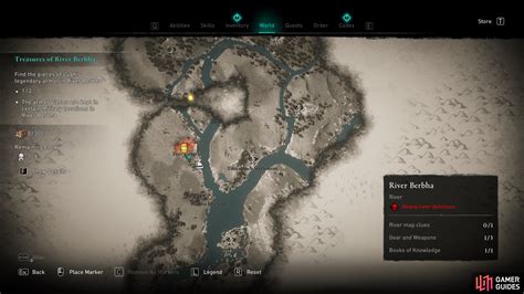 Treasures Of River Berbha Quests River Raids Assassin S Creed