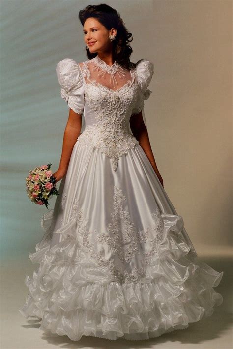 Nylon & other fibers country made: 269 best 1990's wedding gowns & dresses images on ...