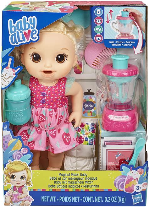 Baby Alive Magical Mixer Baby Doll Pineapple Treat Strawberry Shake