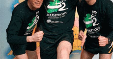 Usa take on video caption: Marathon Men | Hotpress