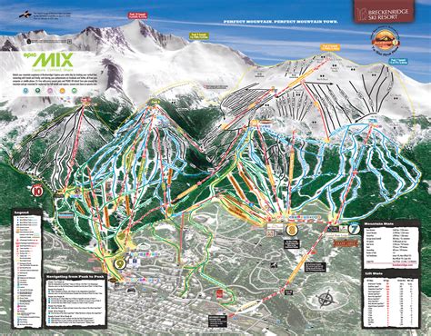 Breckenridge Piste Maps And Ski Resort Map Powderbeds