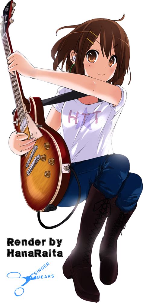 Yui Hirasawa Render 5 By Hanaraita K On Anime Kawaii Anime Anime