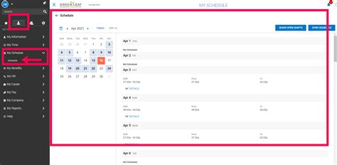 How to View Your Schedule (Employee)
