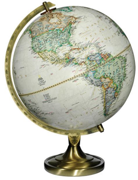 Grosvenor National Geographic Desktop World Globe Free Shipping