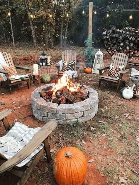 55 Awesome Backyard Fire Pit Ideas For Comfortable Relax 42