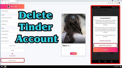 How To Delete Tinder Account Tiktok Most Followed Account Comparison Blog Howtoid