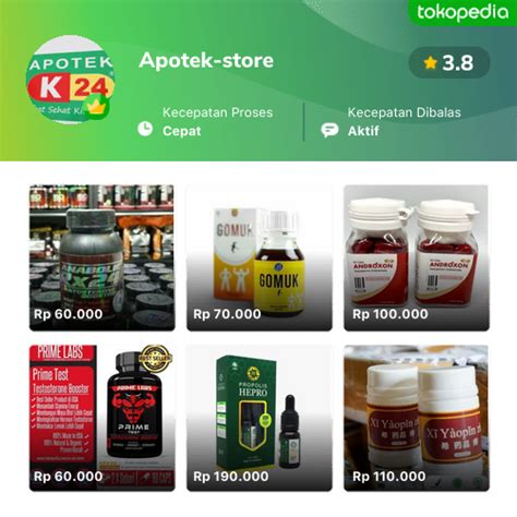 Toko Apotek Store Online Produk Lengkap Harga Terbaik Tokopedia