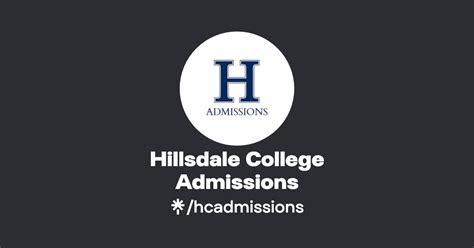 Hillsdale College Admissions Instagram Linktree