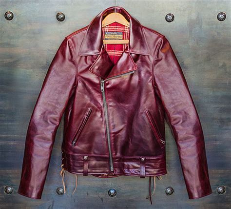 Schott Nyc Releases Limited Edition Horsehide Motorcycle Jacket Complex