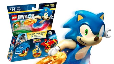 Lego Dimensions Sonic The Hedgehog Level Pack 2016 Promotional Art