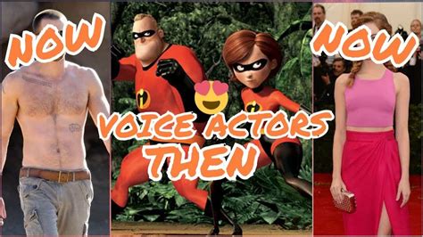 The Incredibles Voice Actors Cast THEN And NOW YouTube