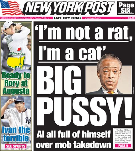 Covers For April 9 2014 New York Post