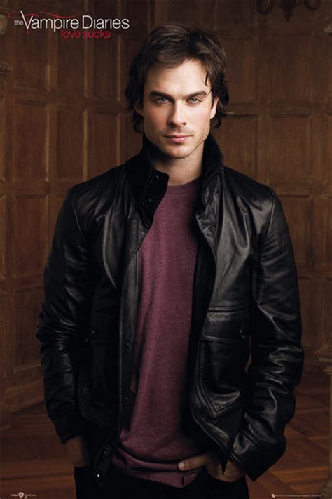 The Vampire Diaries Damon Poster Sold At