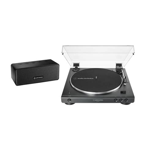 At Lp60xspbt Automatic Wireless Turntable And Speaker System Audio