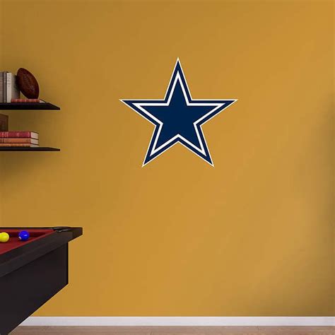 Dallas Cowboys Logo Wall Decals Dallas Cowboys Decor Dallas Cowboys