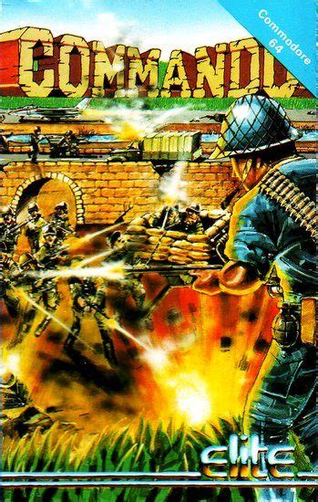 Commando (1985) by Elite C64 game