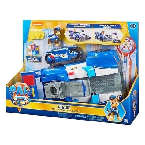 Vehicule Police Transformable Chase Pat Patrouille Le Film Jouets56fr