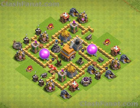 Clash of clans rathaus6 basse. Town hall 5 base - Best th5 layout Clash of Clans 2019