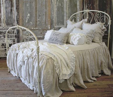 Parisian Antique Iron Bed By Fullbloomcottage On Etsy Shabby Chic