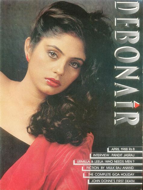 Debonair April 1988 Interview Pandit Jasraj Magazine Debonai