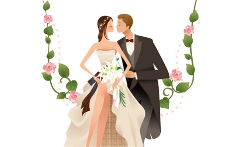 Free Wedding Couple Cartoon Images, Download Free Clip Art, Free Clip ...