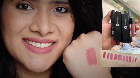 Top 9 Nude Lipstick Shades From Sugar My Favourites Youtube