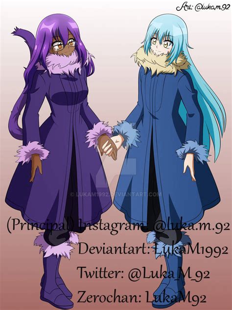 Rimuru Tempest And Oc Commission By Lukam1992 On Deviantart