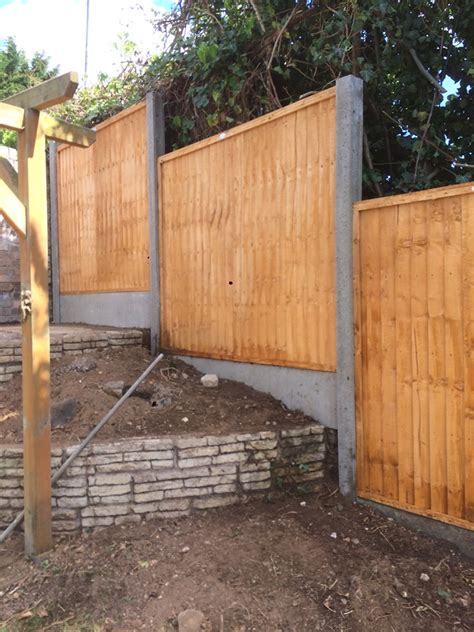How To Install Fence Panels And Posts Yourself Hankintech