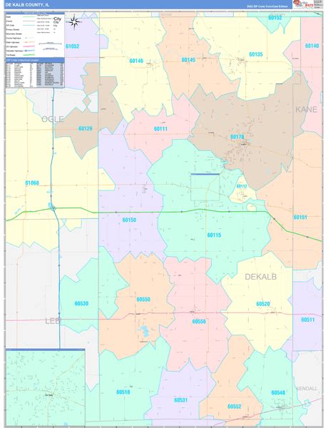 Maps Of Dekalb County Illinois