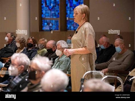 Orange, California, USA. 15th Mar, 2024. Deirdre Ni Chinneide performs