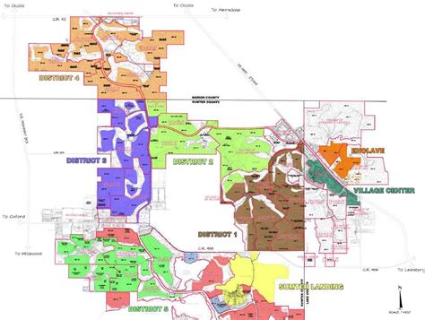 34 The Villages Golf Cart Map - Maps Database Source