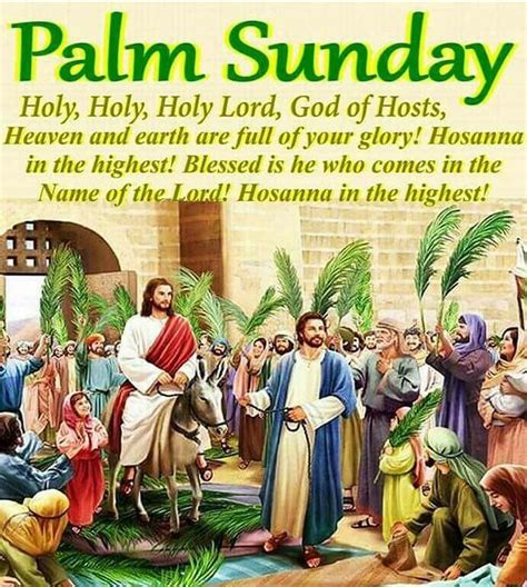 Wishing All My Dearies A Happy Blessed Palm Sunday And A Prayerful Holy