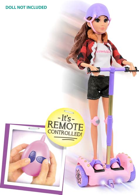 Click N Play Remote Control Hoverboard Pink Purple Perfect For Barbie Dolls Doll Not