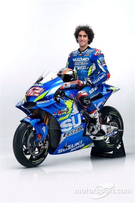 Alex Rins Team Suzuki Motogp At Suzuki Team Launch High Res