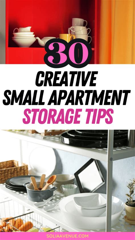 30 Genius Small Apartment Storage Hacks 2024