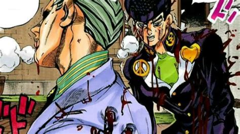 Josuke Vs Kira Yoshikage Manga Version Diamond Is Unbreakable Youtube