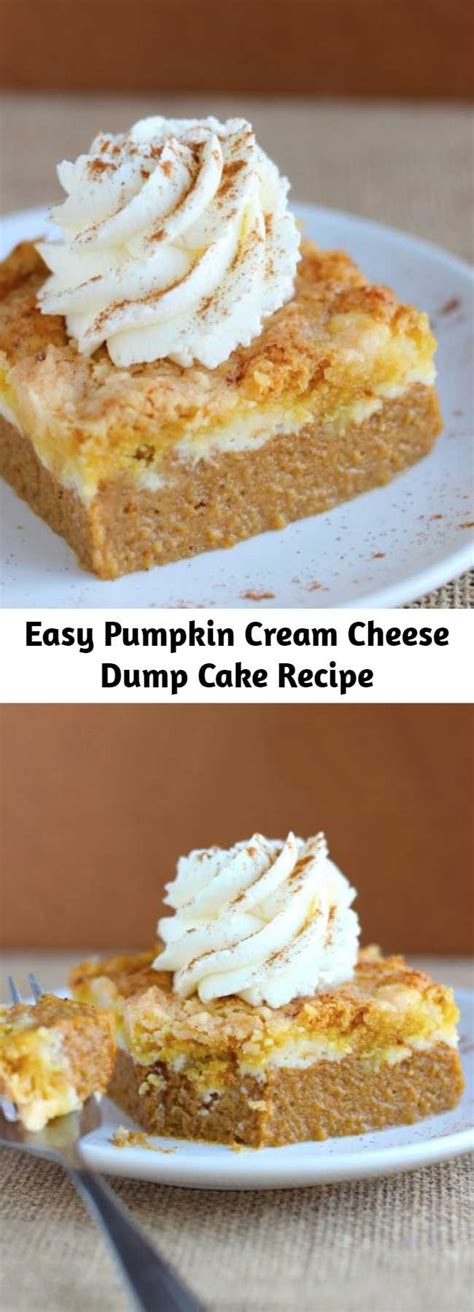 Options for easy keto pumpkin pie. Easy Pumpkin Cream Cheese Dump Cake Recipe - Mom Secret ...