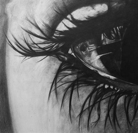 Closed easy crying eye drawing. drawing | Eye pictures, Crying eyes, Drawings