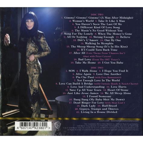 Cher Greatest Hits 2cd Limited Edition Aukro