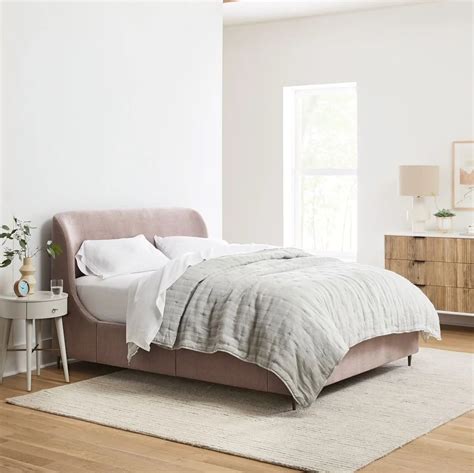 The Best Beds From West Elm Popsugar Home Modern Upholstered Beds