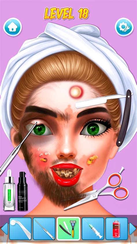 asmr doctor games makeup salon apk for android download